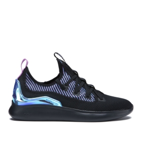 Supra Mens FACTOR Trainers Black/ Chameleon | US-41788